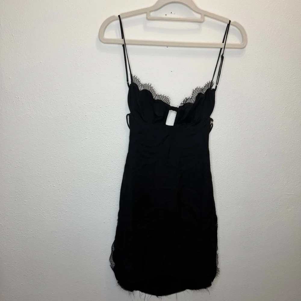 Are You Am I Ayla Black Dress Size XSmall - Picture 4 of 17